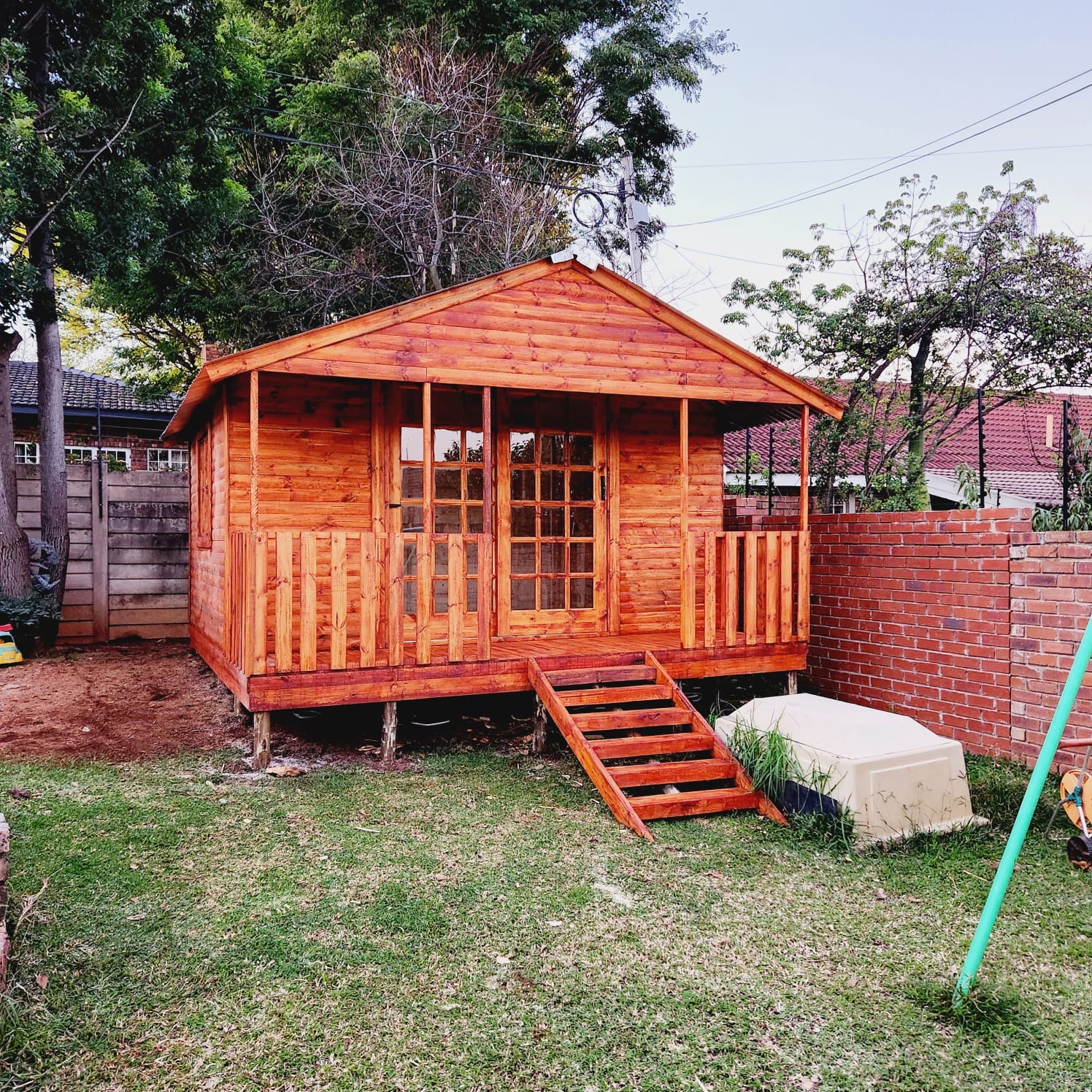 wendy house constructed by Wendy Huts